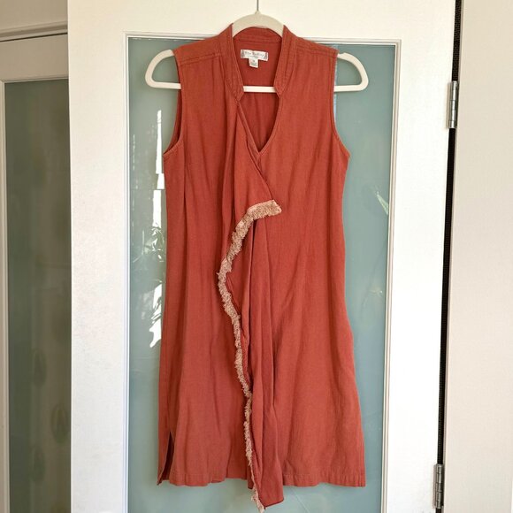 90s Orange Boo Radley Dress - Picture 2 of 5